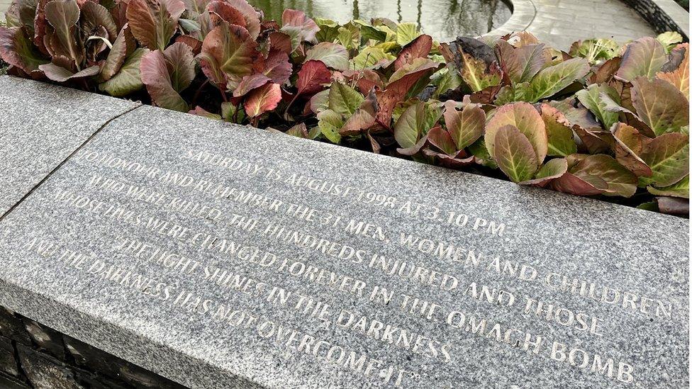 Omagh bomb memrial garden