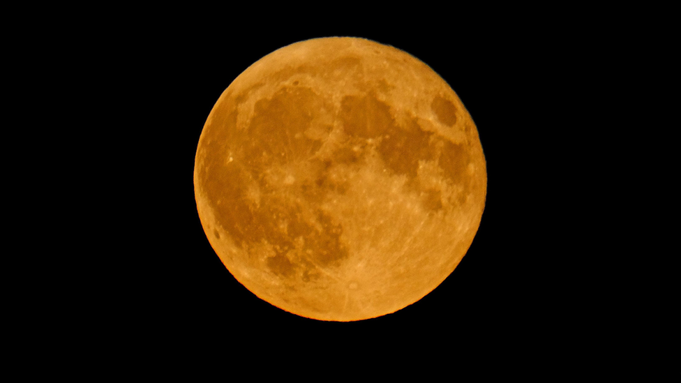 Felixstowe supermoon