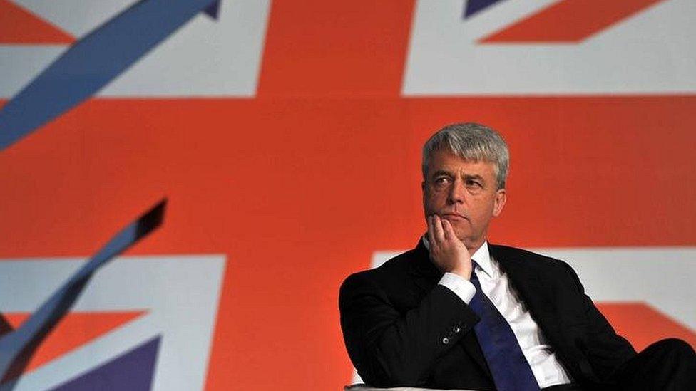 Andrew Lansley at the 2010 Conservative conference