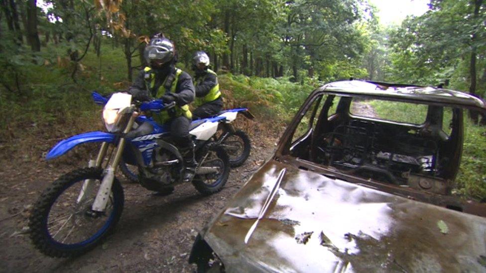 Police off-road team