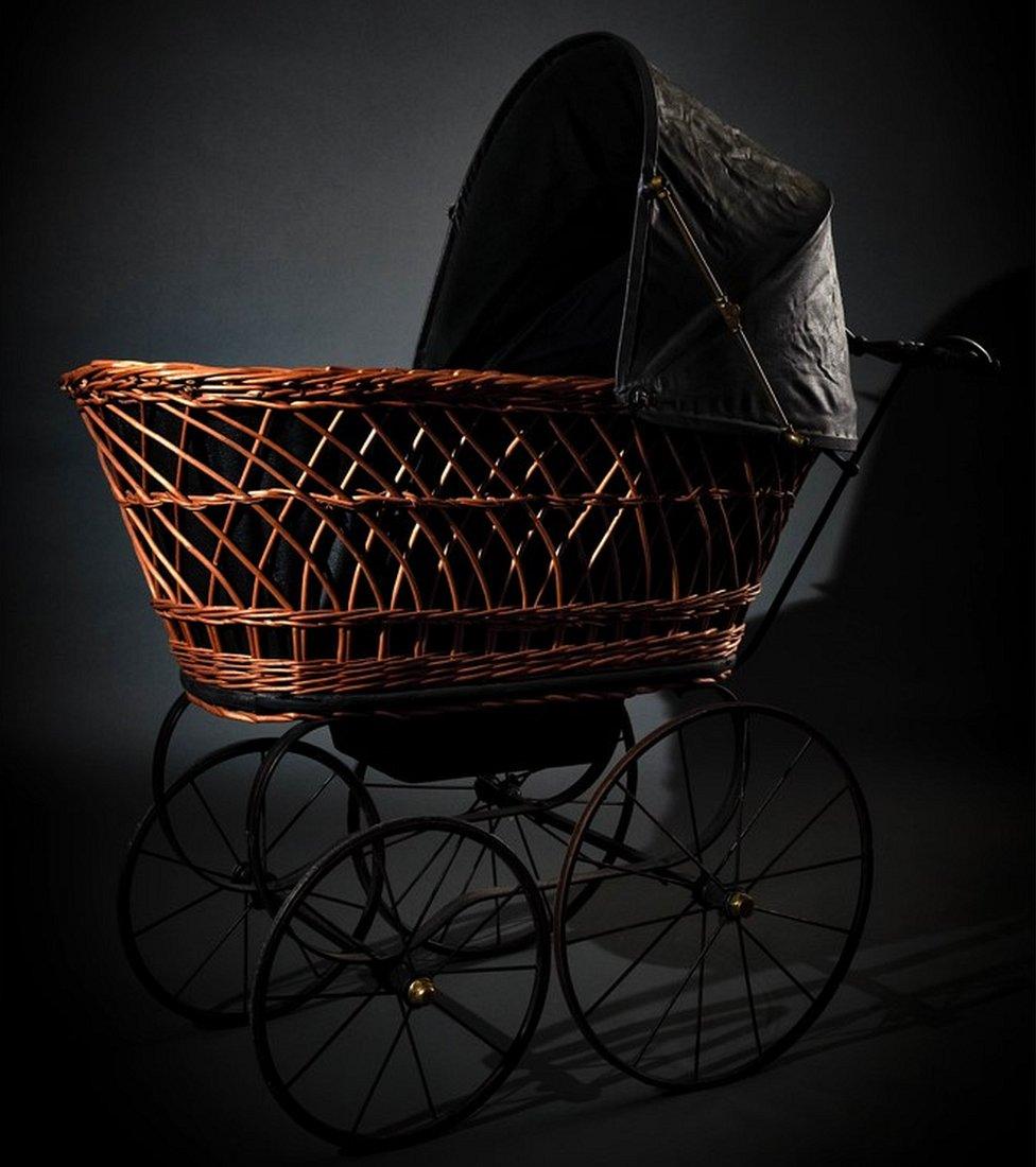 Mary Eleanor Pearcey's pram