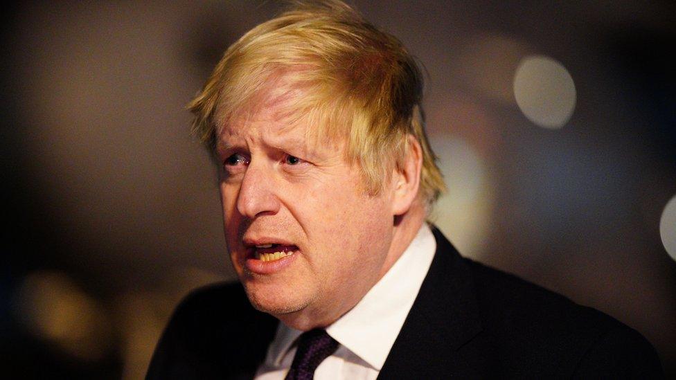 British Prime Minister Boris Johnson