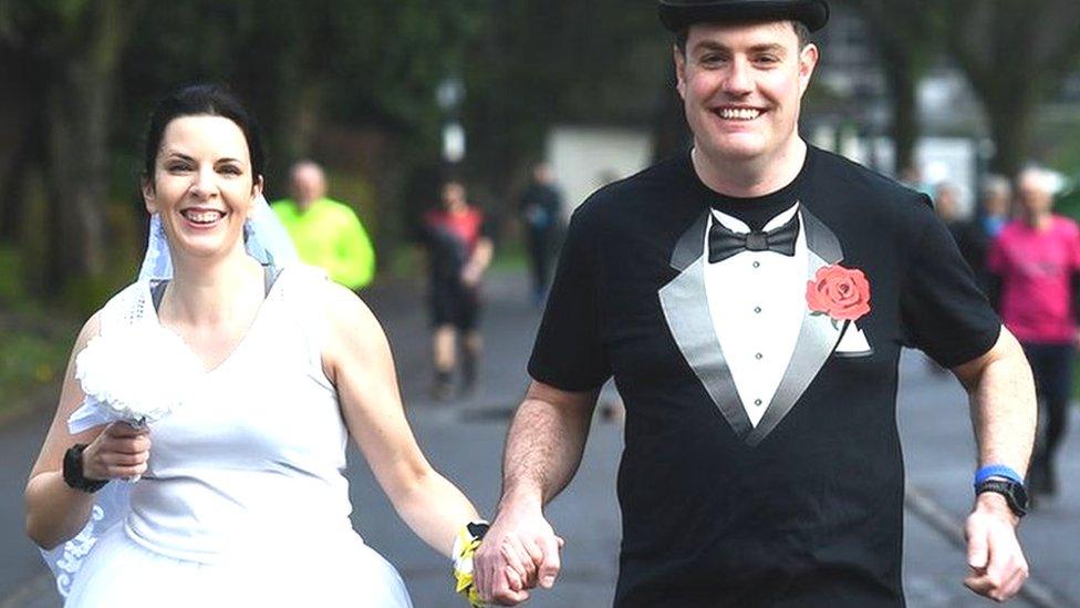 Running couple
