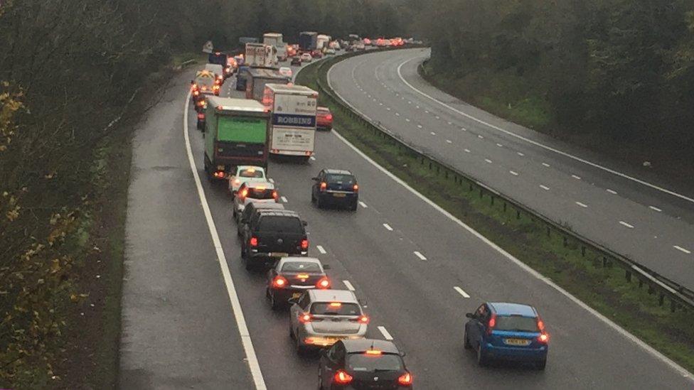 M4 tailbacks