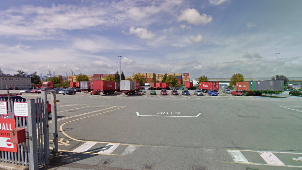 Hodgkinson lorry park