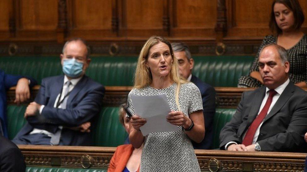 MP Kim Leadbeater speaking in the Commons