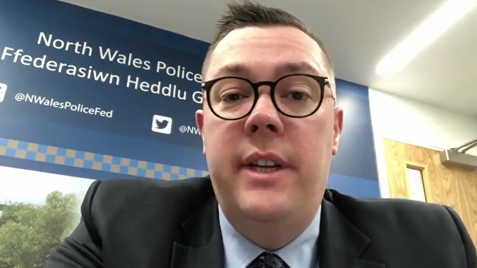 Mark Jones, general secretary of the North Wales Police Federation