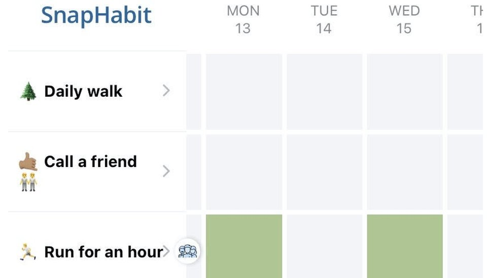 SnapHabit app