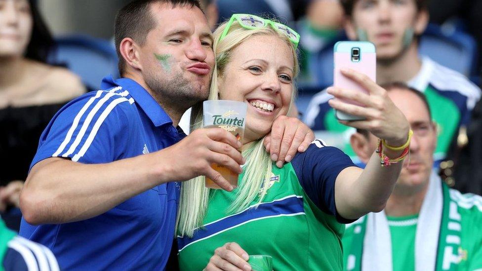 Northern Ireland fans