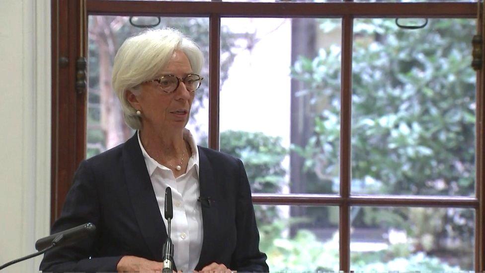 IMF chief Christine Lagarde