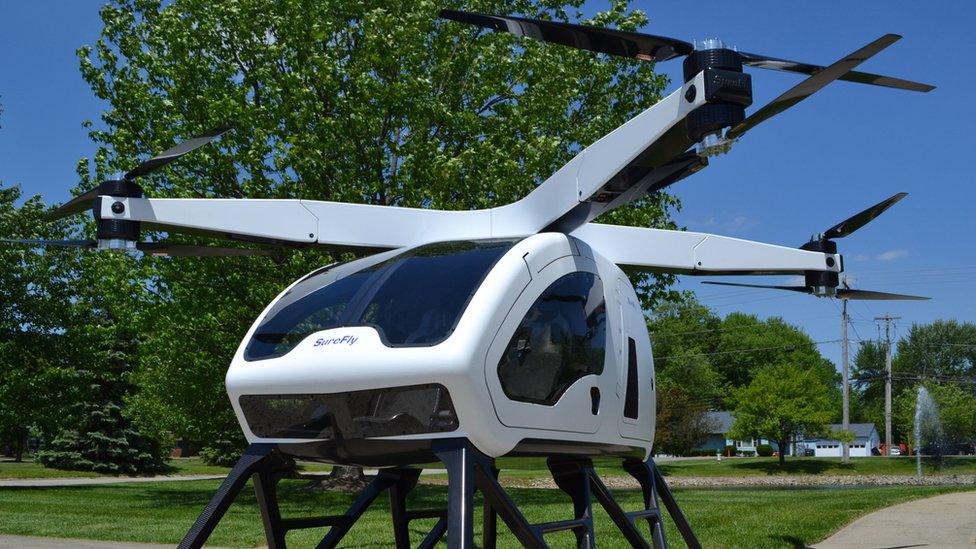 The SureFly drone had not been waterproofed, the company said