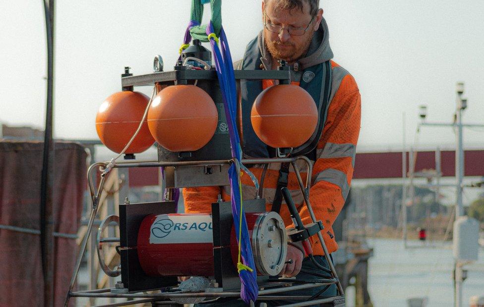 The University of Southampton's underwater robot