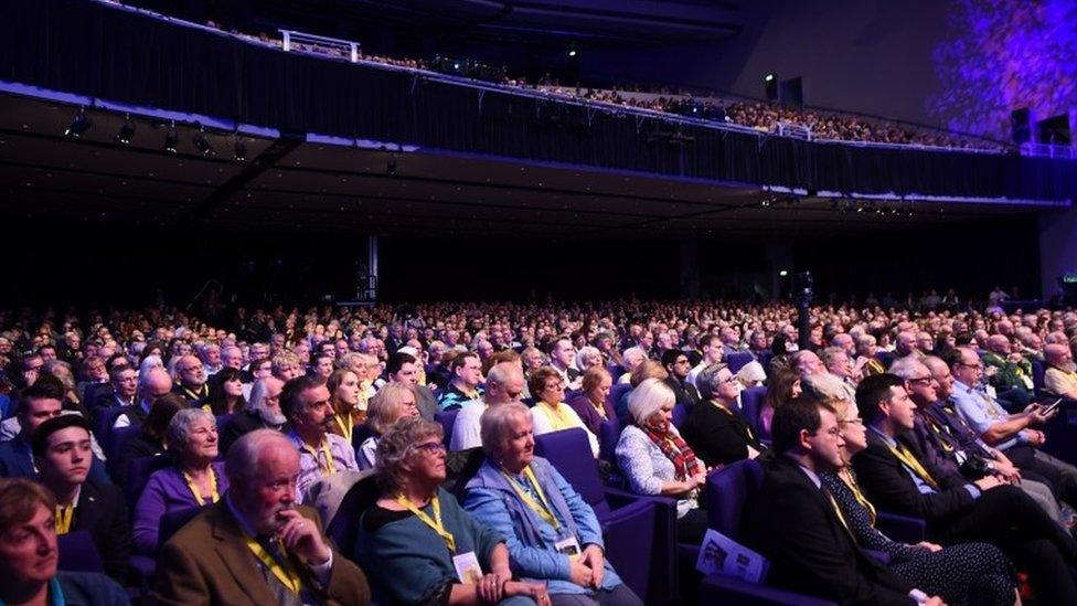 Delegates at the conference