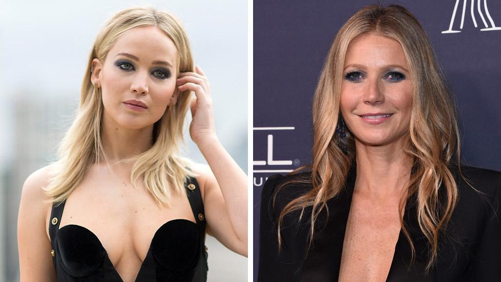 Jennifer Lawrence and Gwyneth Paltrow