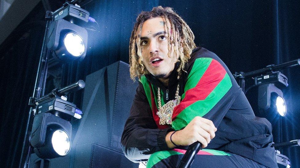 Lil Pump at a show