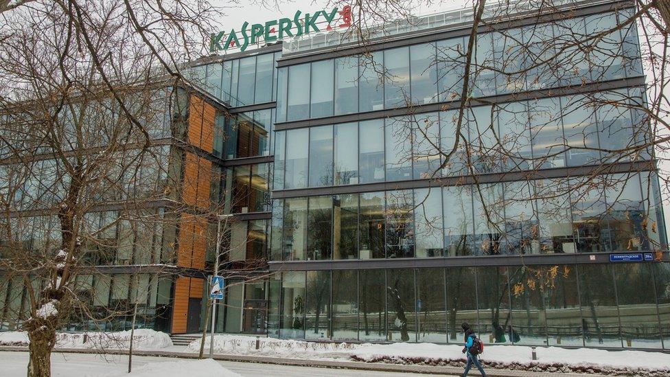 Russian cyber security firm Kaspersky Lab in Moscow, Russia, 31 January 2017