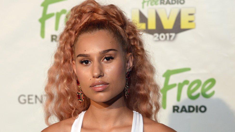 Singer Raye in Birmingham