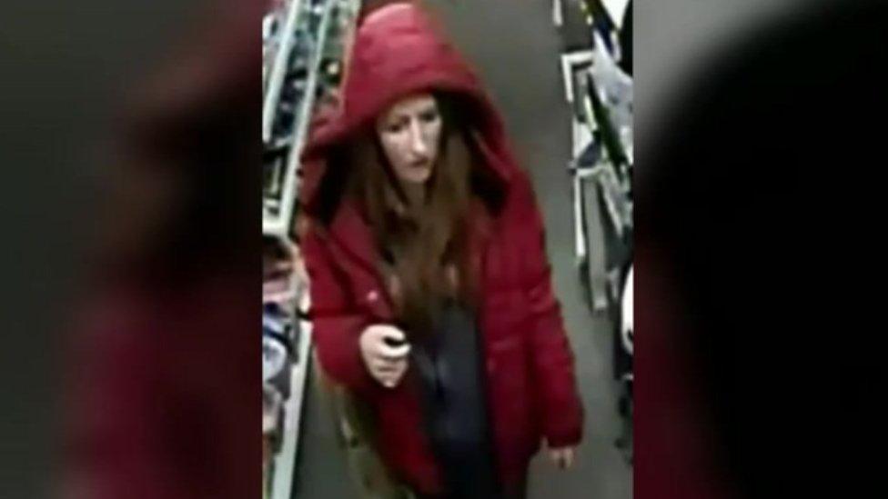 CCTV image of Natalie Jenkins