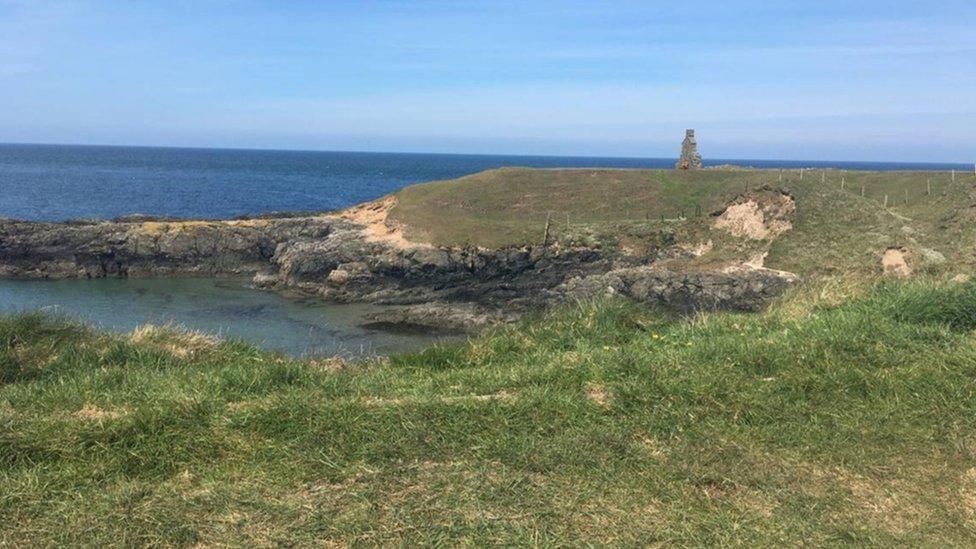 Porth Ysgadan in north Wales