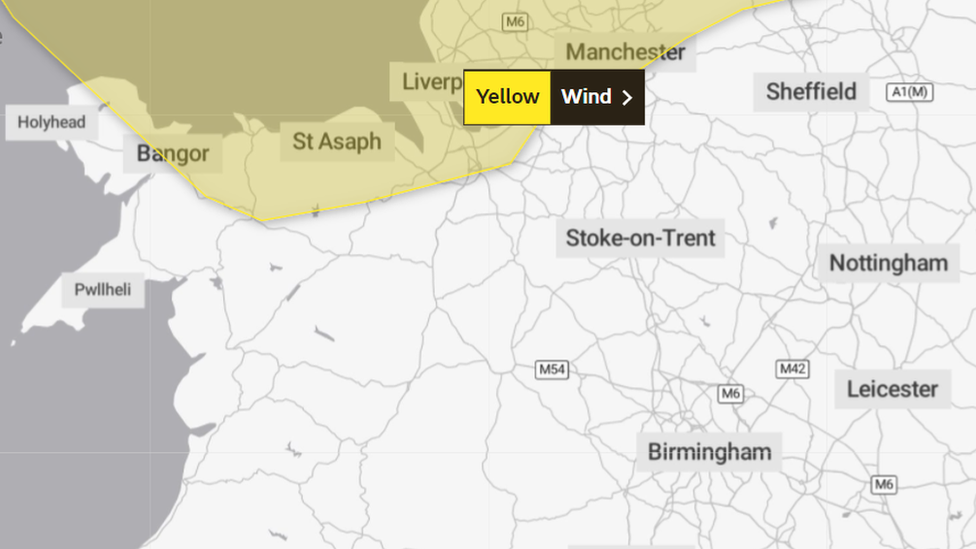 Met Office weather map