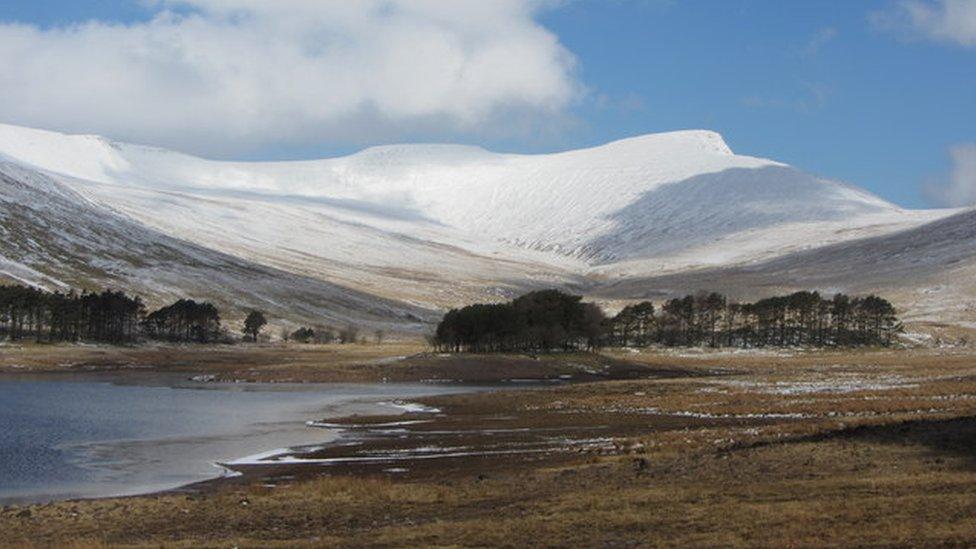 Neuadd Reservoir and Pen y Fan