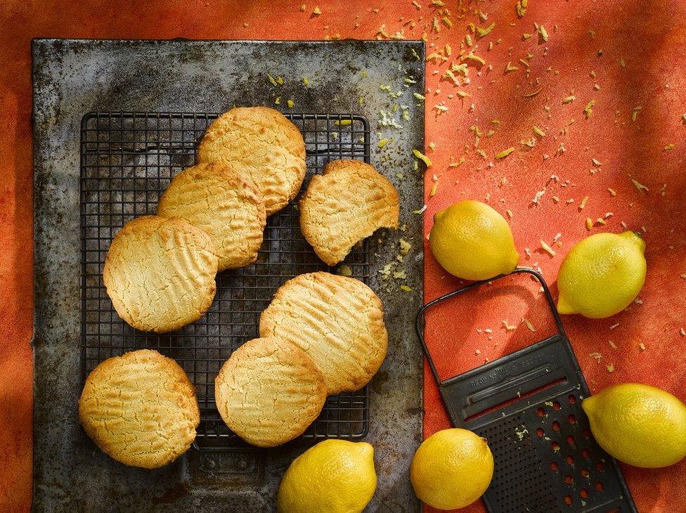 Lemon sunshine cookies