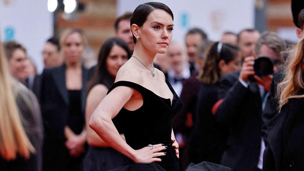 Daisy Ridley at the 2022 Bafta Film Awards