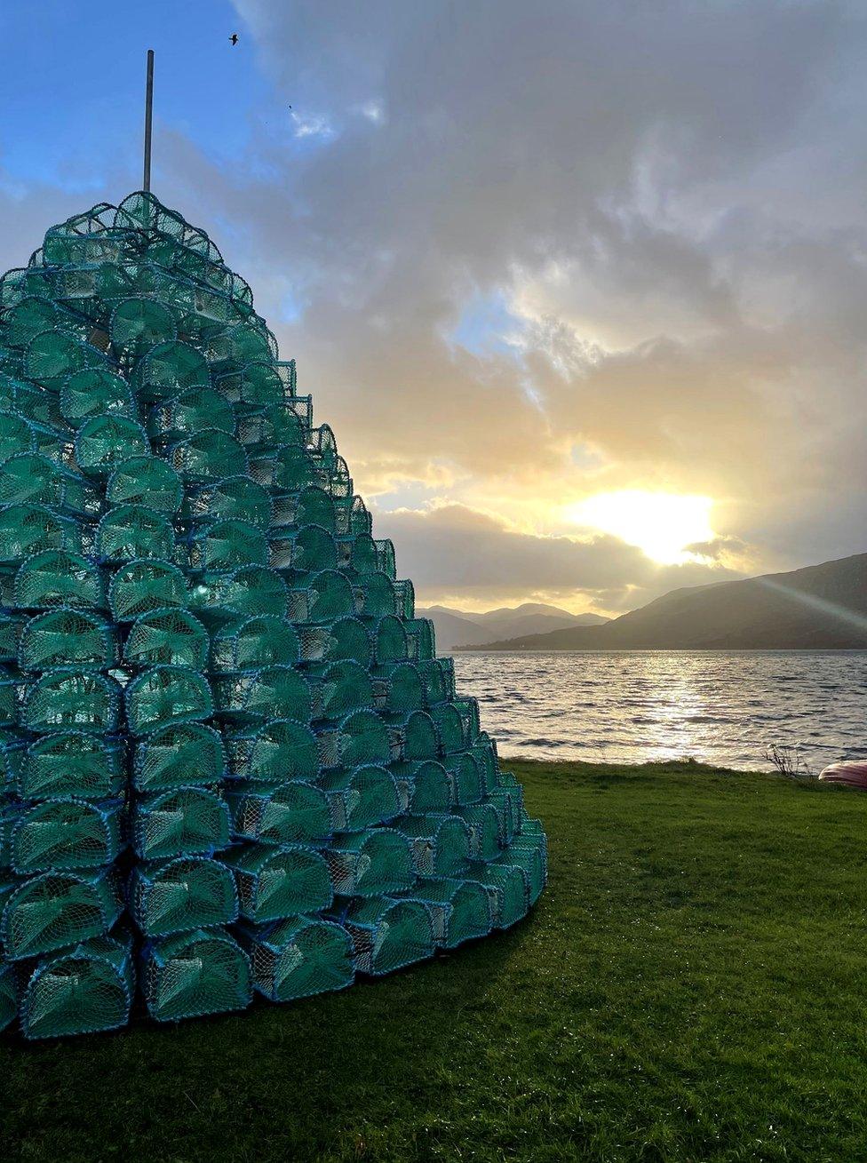 Ullapool creel tree in daylight