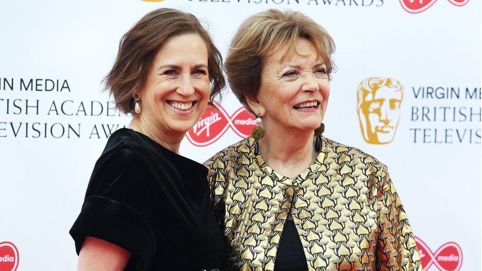 Kirsty Wark and Baroness Bakewell