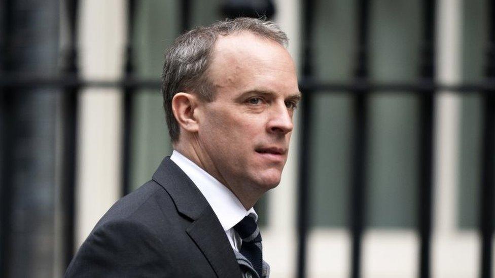 Foreign Secretary Dominic Raab