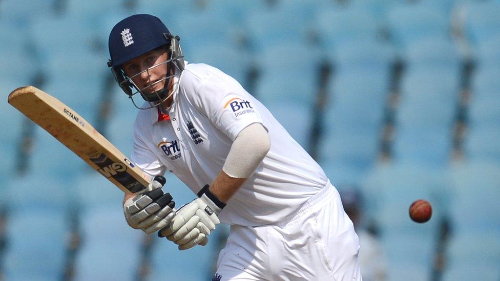 Joe Root playing 2012