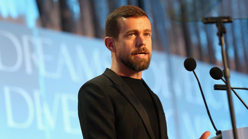 Chief executive Jack Dorsey