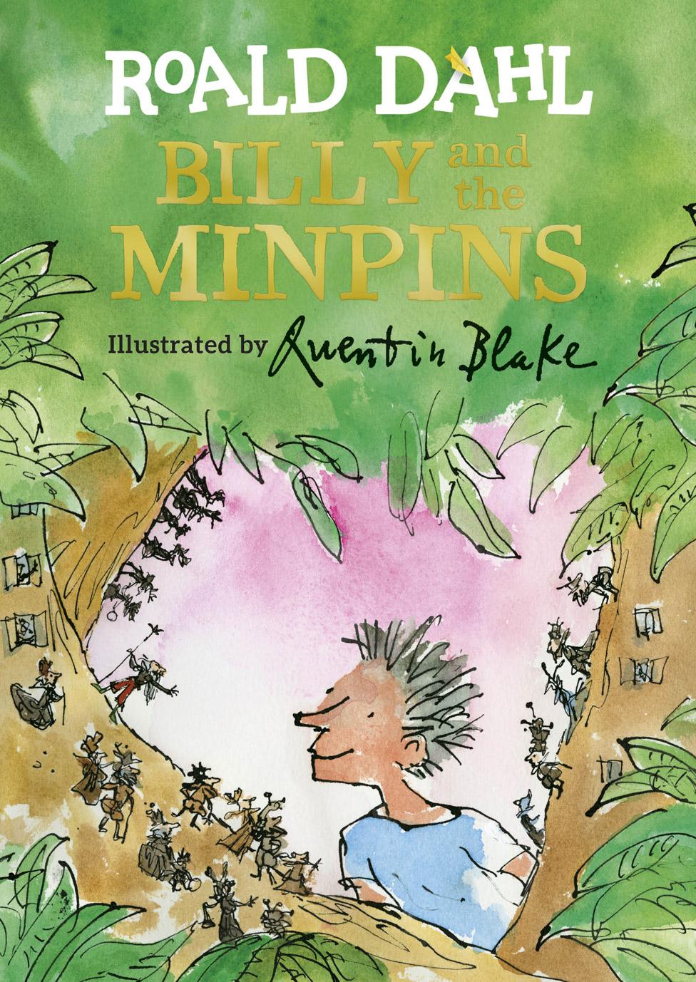 Billy and the Minpins cover by Sir Quentin Blake