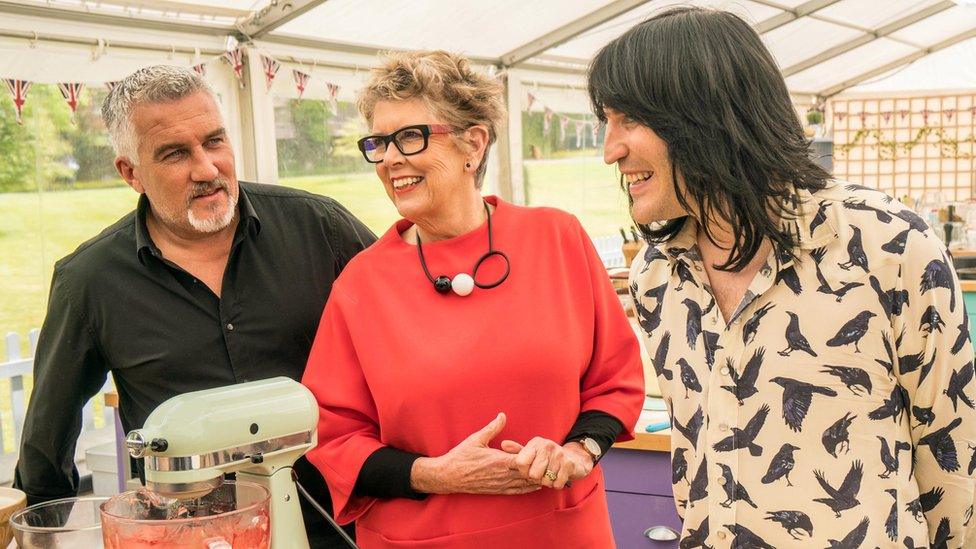 Paul Hollywood, Prue Leith, Noel Fielding