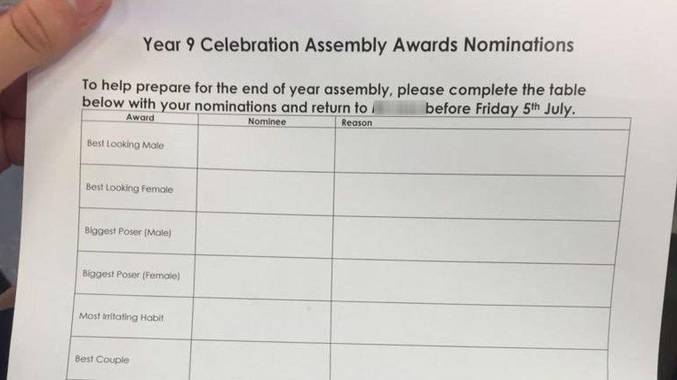 Nomination form