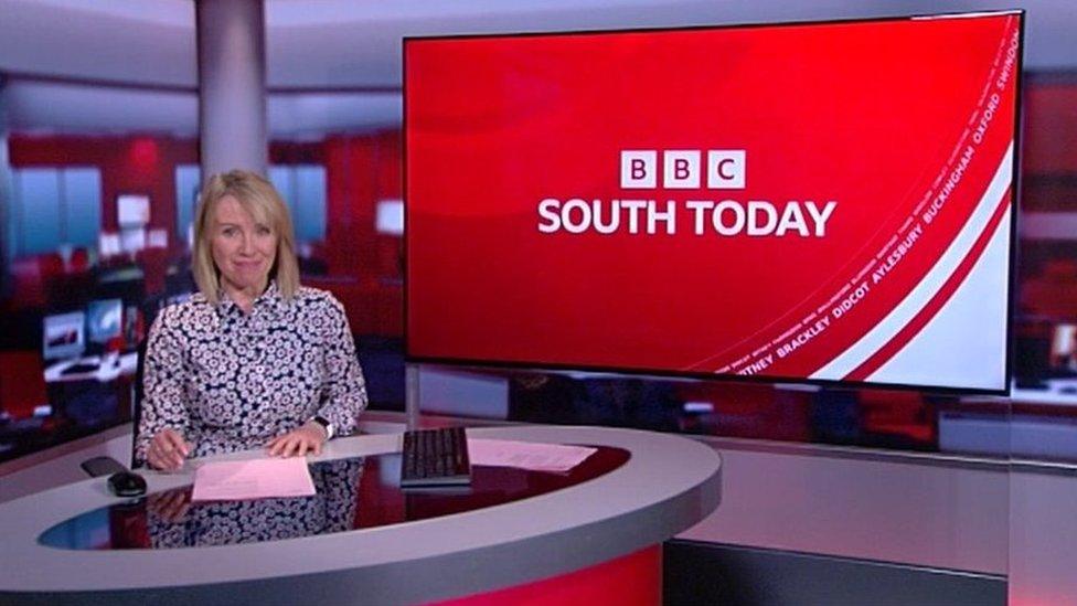 Geraldine Peers on South Today