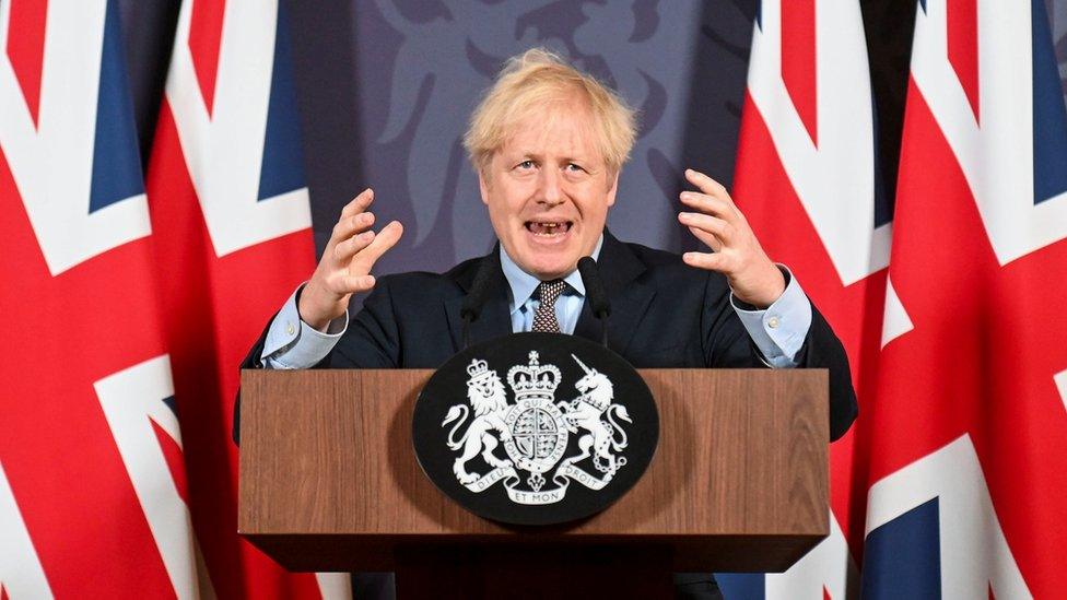 Boris Johnson announces Brexit trade deal is agreed between UK and EU