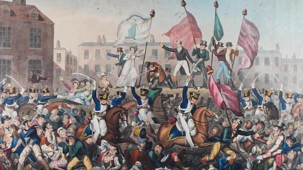 Peterloo painting