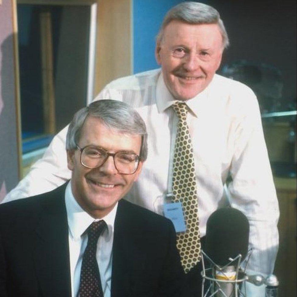 John Major & Jimmy Young