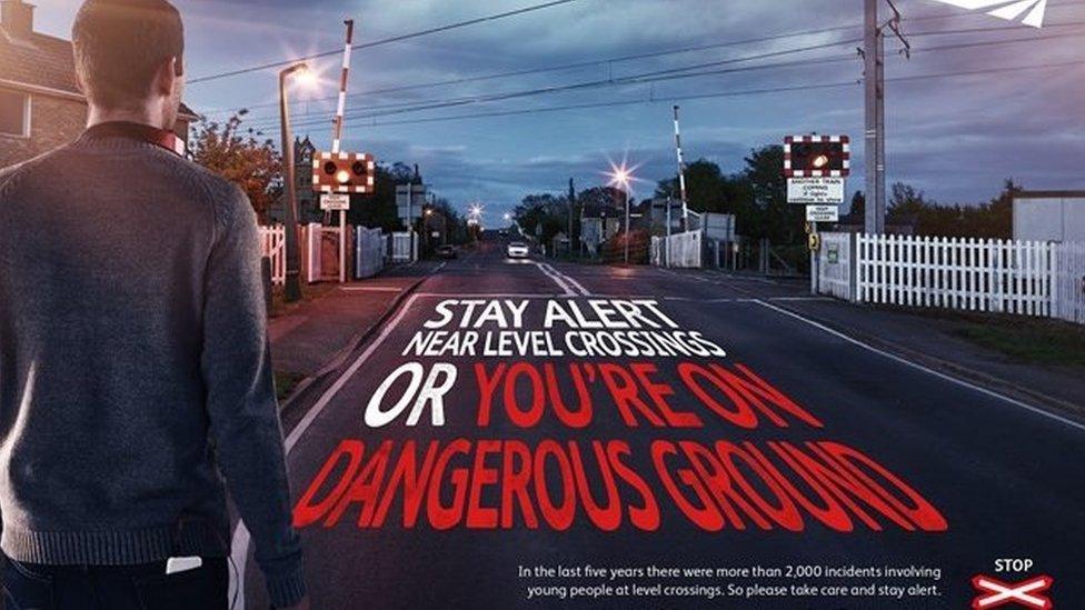 Level crossing safety campaign