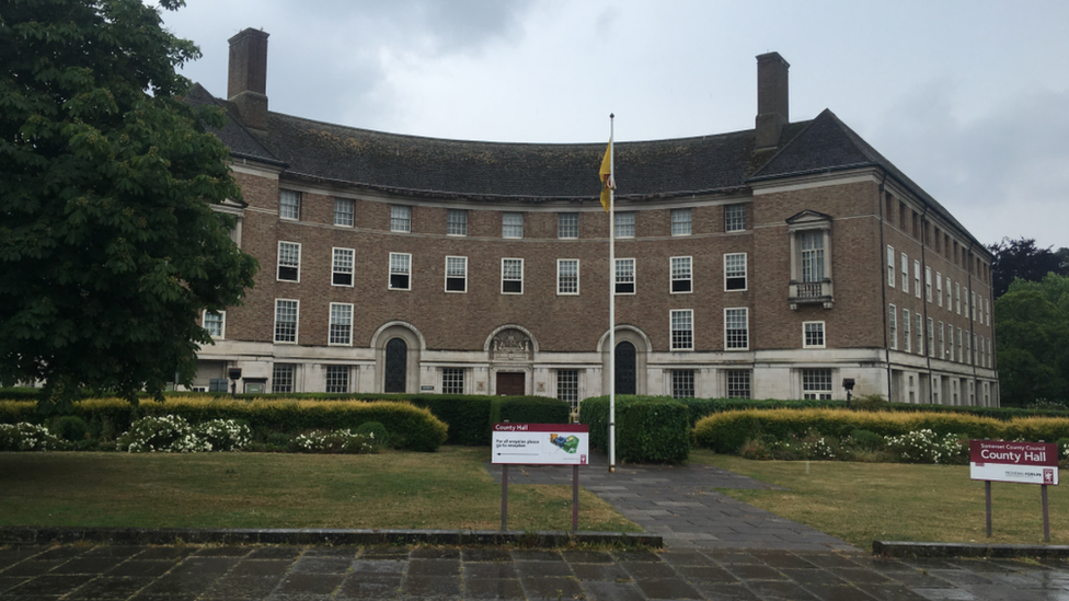 Somerset County Council HQ in Taunton