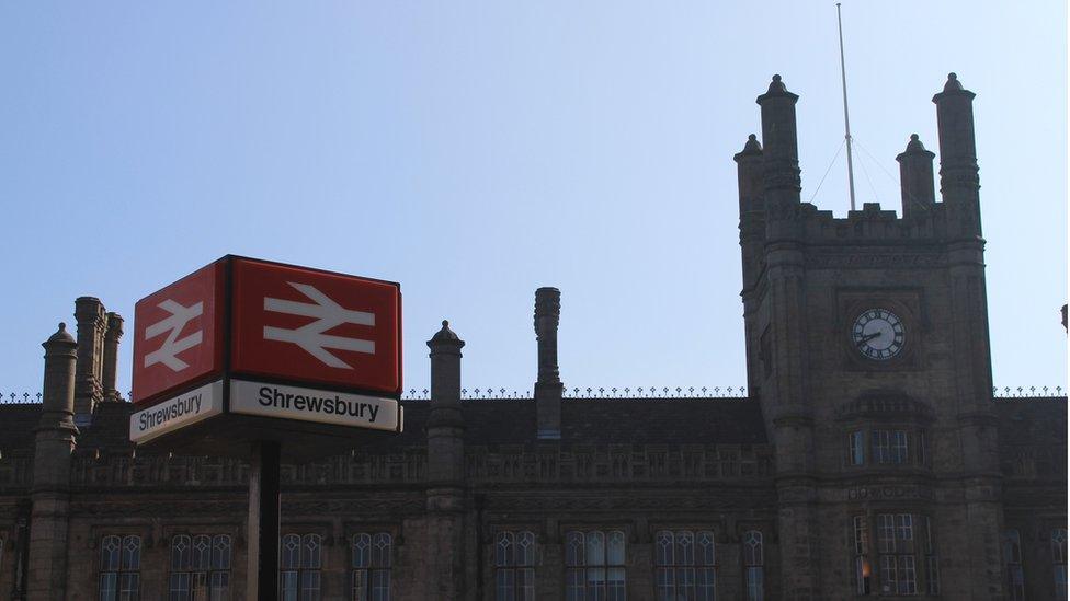 Shrewsbury train station