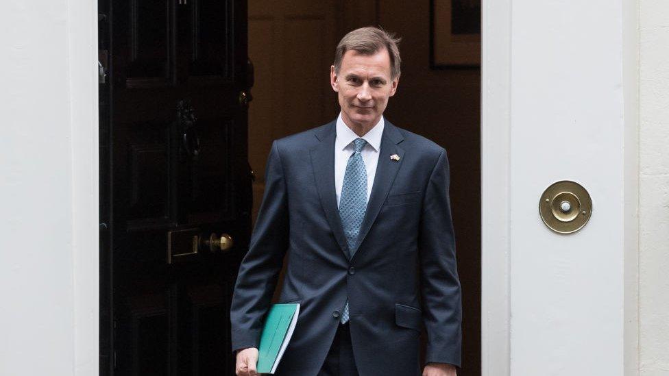 Chancellor Jeremy Hunt