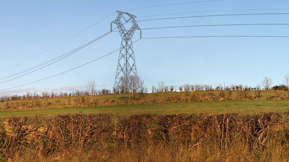 SONI has released an image of how it says the pylons would look