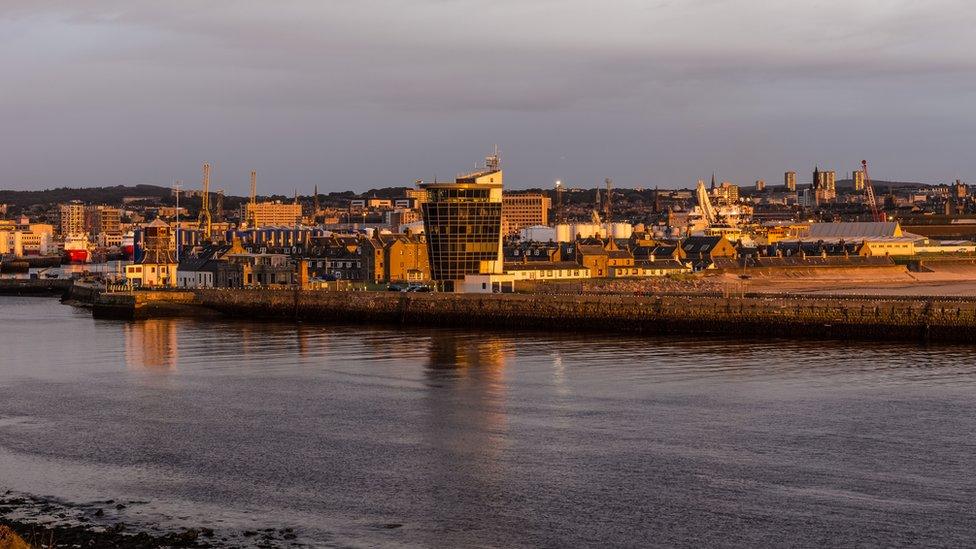 Aberdeen harbour