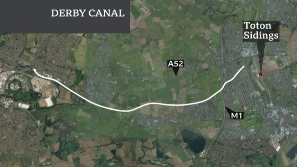 HS2 Derby Canal