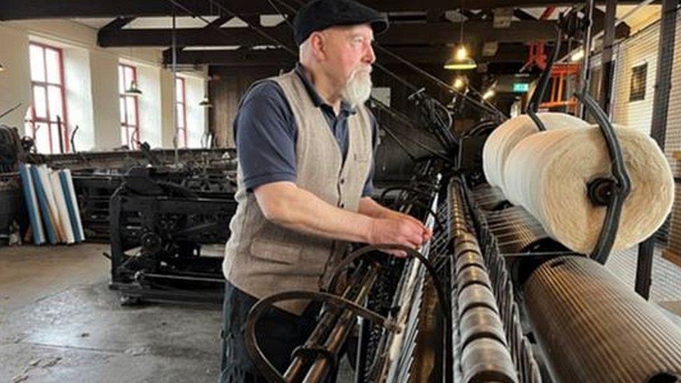 Barrie Mackwell at Leeds Industrial Museum