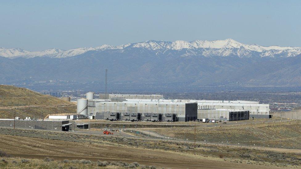 A US National Security Agency data centre in Utah.