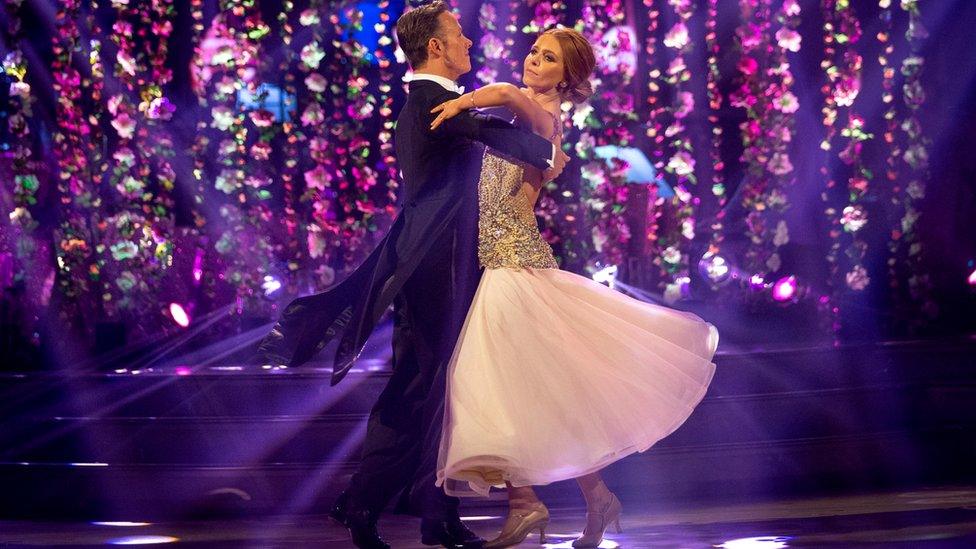 Stacey Dooley-and-Kevin-Clifton-performing-the-Viennese-Waltz.