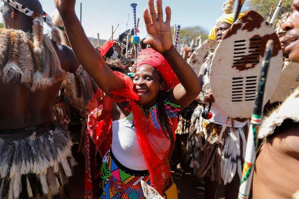 Woman dancing